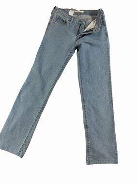 Levi’s 314 Shaping Straight Jeans Women's 28 Mid Rise Light Wash Denim